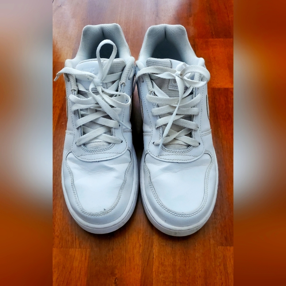 Nike Nike Men's Ebernon Low White Shoes Sneakers, AQ1775-100